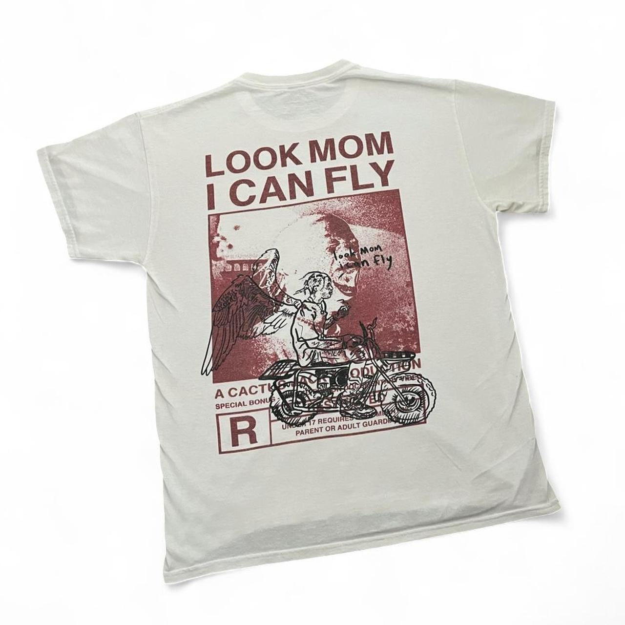 Travis Scott Look Mom I Can Fly Tee size M