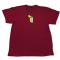 HUF Spray Can Graphic Tee size XL - Burgundy