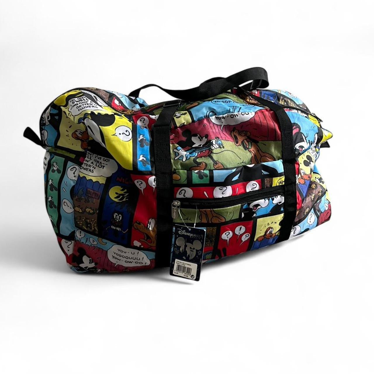 Disneyland Paris Mickey Mouse Comic Strip Duffle Bag