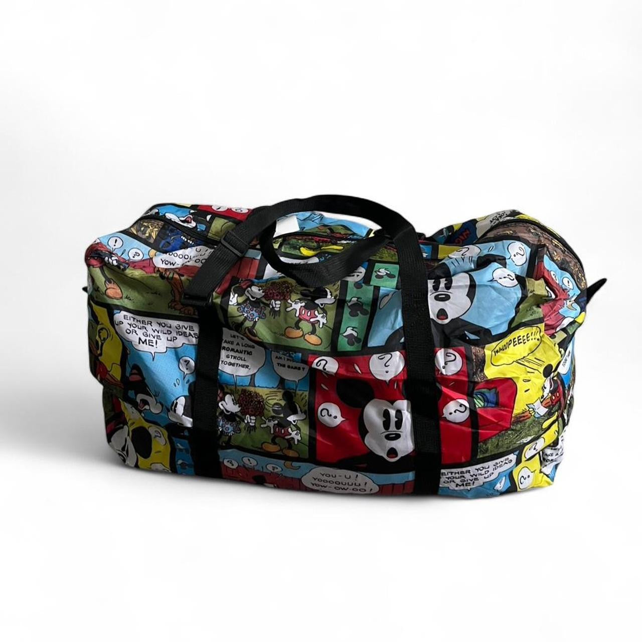 Disneyland Paris Mickey Mouse Comic Strip Duffle Bag